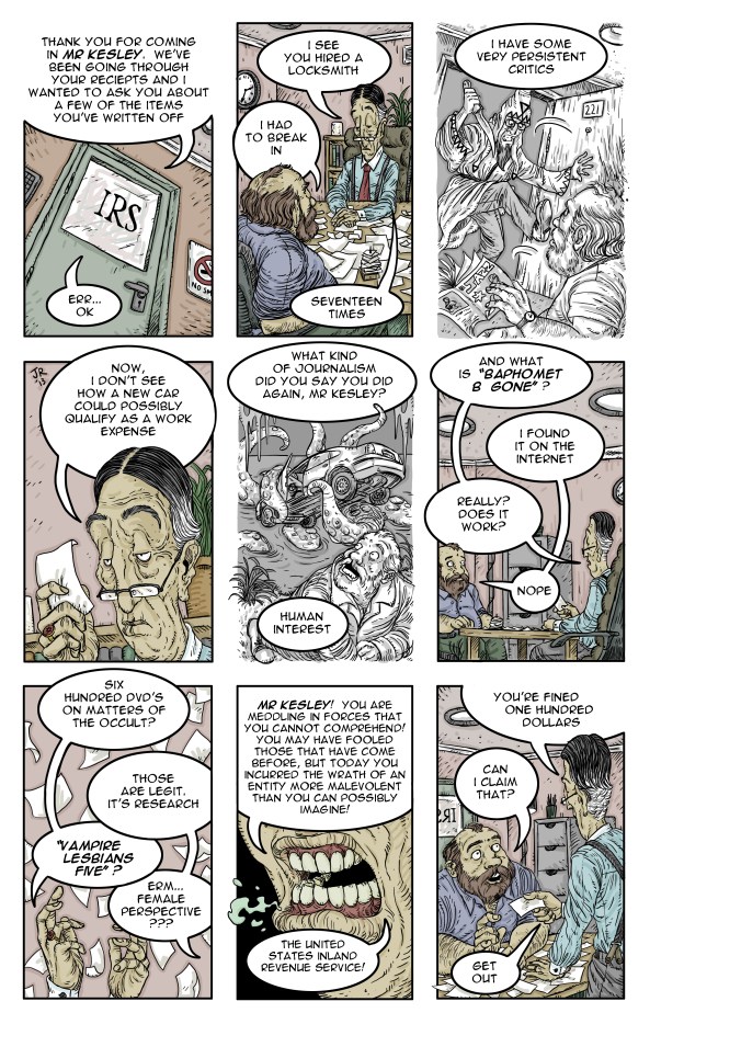 BobKesleyTheReturnPage1